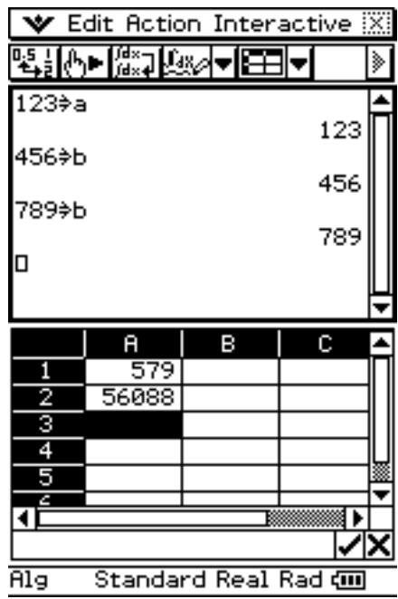 CASIO ClassPad 330 PLUS - - Opérations sur le ClassPad - 8