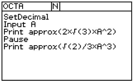 CASIO ClassPad 330 PLUS - Example - 1
