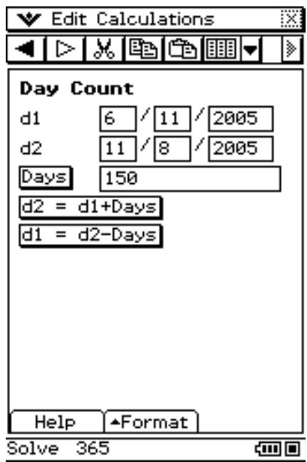 CASIO ClassPad 330 PLUS - ■ Example 2 - 1
