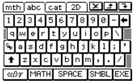 CASIO ClassPad 330 PLUS - - Clavier alphabetique (abc) - 1