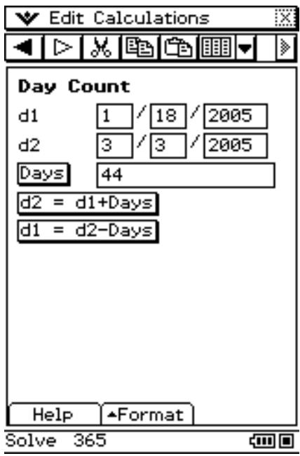 CASIO ClassPad 330 PLUS - ■Exemple 3 - 1