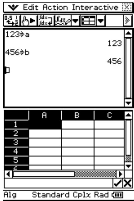 CASIO ClassPad 330 PLUS - - Opérations sur le ClassPad - 5