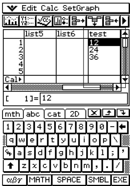 CASIO ClassPad 330 PLUS - - Opérations sur le ClassPad - 7