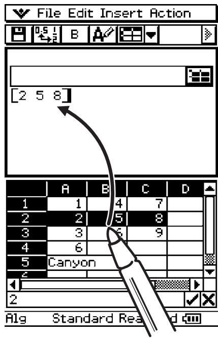 CASIO ClassPad 330 PLUS - - Opérations sur le ClassPad - 3