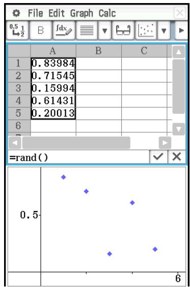 CASIO ClassPad II fx-CP400+E - Recalculator les expressions d'une feuille de calcul - 1