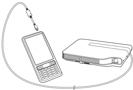 CASIO ClassPad II fx-CP400 - Projection du contentu de l'écran ClassPad depuis un projecteur - 1