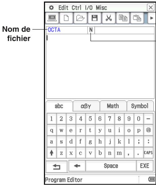 CASIO ClassPad II fx-CP400 - Chapitre 12 : Application Programme - 2