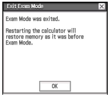 CASIO ClassPad II fx-CP400 - Quitter le Mode Examen - 1