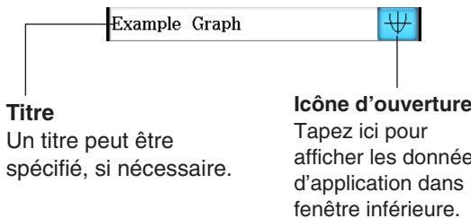 CASIO ClassPad II fx-CP400 - Insertion d'un bandeau de données d'application - 1