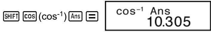 CASIO fx-100MS (2e édition / S-V.P.A.M.) - Examples de calcul vectoriel - 7