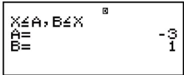 CASIO fx-115ES PLUS (2nd edition / NATURAL-V.P.A.M.) - Modification du type d'inéquation - 2