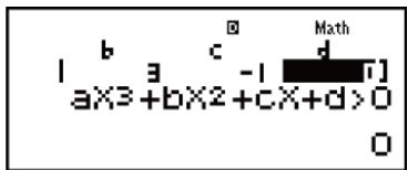 CASIO fx-115ES PLUS (2nd edition / NATURAL-V.P.A.M.) - Modification du type d'inéquation - 2