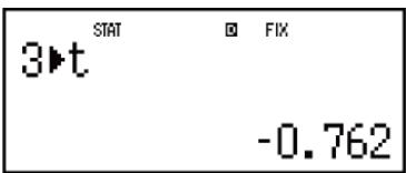 CASIO fx-115ES PLUS (2nd edition / NATURAL-V.P.A.M.) - Exécuter des calculs de distribution normale - 6