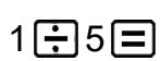 CASIO fx-115ES PLUS (2nd edition / NATURAL-V.P.A.M.) - Basculement des résultats des calculs - 1