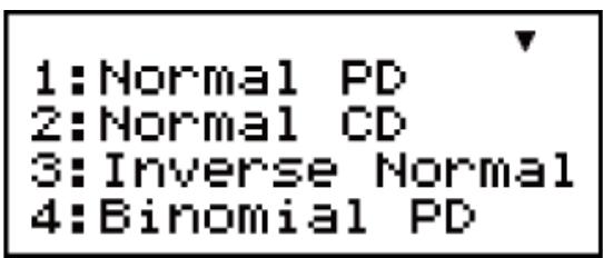 CASIO fx-115ES PLUS (2nd edition / NATURAL-V.P.A.M.) - Calculs de distribution (DIST) - 1