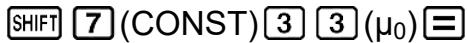 CASIO fx-115ES PLUS (2nd edition / NATURAL-V.P.A.M.) - Constantes scientifiques - 7