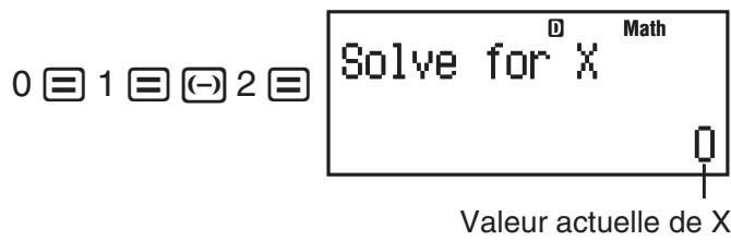 CASIO fx-115ES PLUS - Utilisation de SOLVE - 4