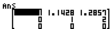CASIO fx-115ES PLUS - Examples de calcul de matrice - 6