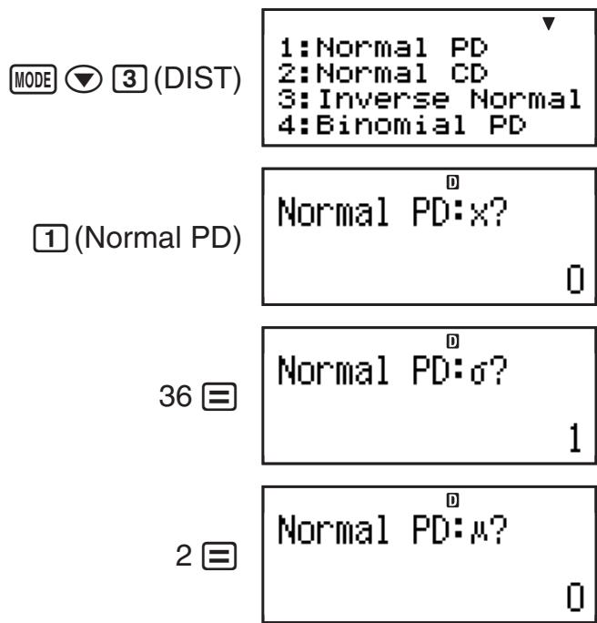 CASIO fx-115ES PLUS - Examples de calcul en Mode DIST - 2