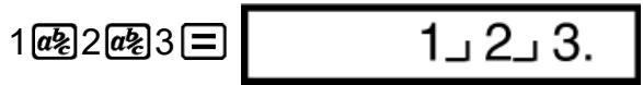 CASIO fx-220 PLUS (2e édition / S-V.P.A.M.) - Conversion fraction mixte  fraction impropre - 1