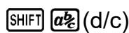 CASIO fx-220 PLUS (2e édition / S-V.P.A.M.) - Conversion fraction mixte  fraction impropre - 2