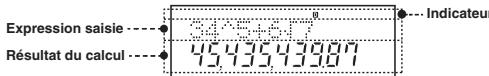 CASIO fx-220PLUS - Lire l'écran - 1