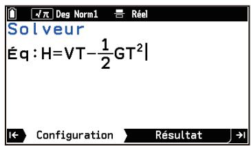 CASIO GRAPH MATH+ - Utilisation de Solveur - 2