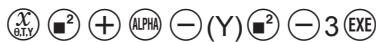 CASIO GRAPH MATH+ - Utilisation d'une fonction saisie manuellement pour tracer un graphique - 2