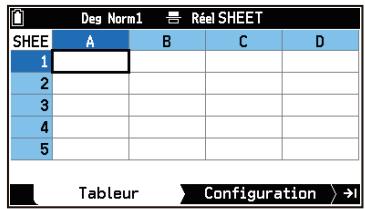 CASIO GRAPH MATH+ - Saisie de données dans une cellule - 2