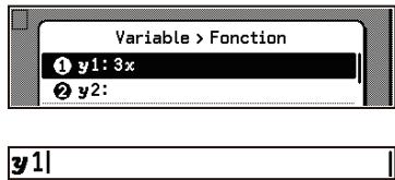 CASIO GRAPH MATH+ - Utilisation des variables de fonction - 1