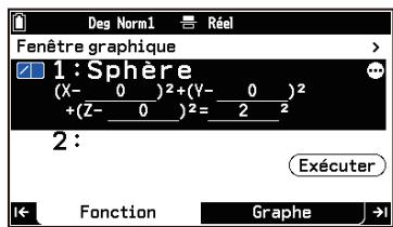 CASIO GRAPH MATH+ - Utilisation d'une matrice intégrée pour tracer un graphique - 5