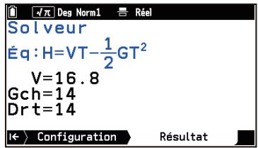 CASIO GRAPH MATH+ - Utilisation de Solveur - 3