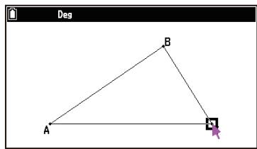 CASIO GRAPH MATH+ - Example 1: Pour tracer un triangle - 2