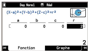 CASIO GRAPH MATH+ - Utilisation d'une matrice intégrée pour tracer un graphique - 4