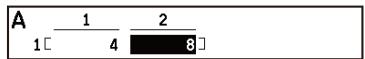 CASIO GRAPH MATH+ - Stockage des variables vectorielles - 3