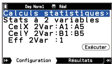 CASIO GRAPH MATH+ - Saisie de données - 2