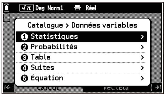 CASIO GRAPH MATH+ - Données variables - 1