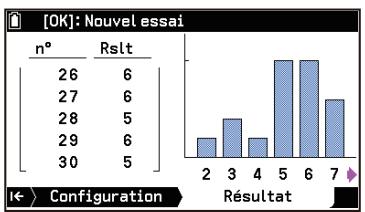 CASIO GRAPH MATH+ - Étape 3 : exécutez la simulation et affichez les résultats (onglet Résultat). - 1