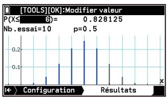 CASIO GRAPH MATH+ - Utilisation des onglets - 4
