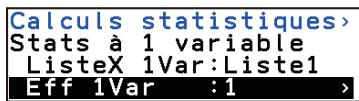 CASIO GRAPH MATH+ - Fréquences - 1