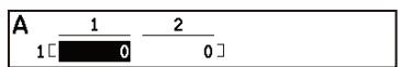 CASIO GRAPH MATH+ - Stockage des variables vectorielles - 2