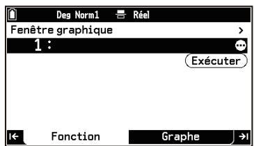 CASIO GRAPH MATH+ - Utilisation d'une matrice intégrée pour tracer un graphique - 1