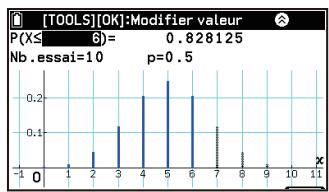 CASIO GRAPH MATH+ - Utilisation des onglets - 6