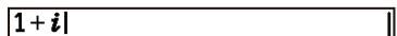 CASIO GRAPH MATH+ - Calculs de nombres complexes - 3