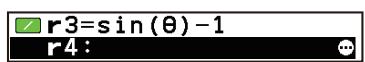 CASIO GRAPH MATH+ - Pour saisir une fonction - 4