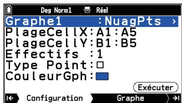 CASIO GRAPH MATH+ - Pour tracer un graphique de statistiques Stats à 2 variables - 2