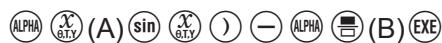 CASIO GRAPH MATH+ - Fonctions de saisie et d'edition - 2