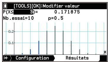 CASIO GRAPH MATH+ - Étape 3: Afficher les résultats du calcul (onglet Résultats). - 1