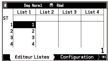 CASIO GRAPH MATH+ - Saisie parlots sous la forme \1,2,3,\ - 1