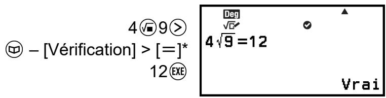 CASIO GRAPH LIGHT - Opération déchantillon Vérification - 1